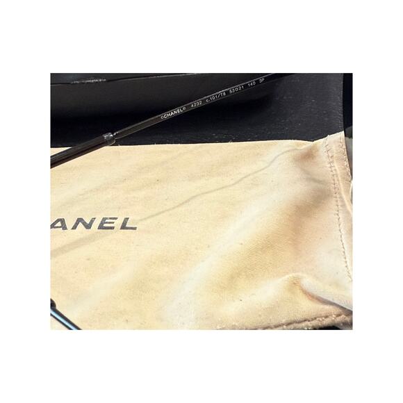 CHANEL  Metal Winter Round Sunglasses 4232 Black*Polarized* 53|21|140 - Picture 7 of 10